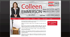 Desktop Screenshot of colleenemmerson.com